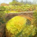 qi han Botanic park plein air oil painting
