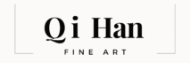 qi han fine art logo white copy